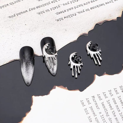 XX01_ Gothic nail metal charm collection-HOT!